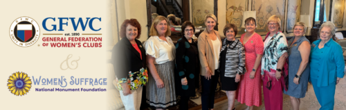 GFWC Executive Committee with WSNMF President & CEO Anna Laymon, GFWC Headquarters, Washington, D.C.