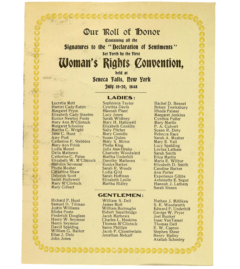 History of the Movement - Women's Suffrage Monument Foundation