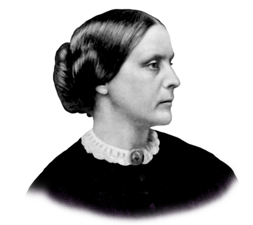 Susan B. Anthony, c. 1855, originally published in 