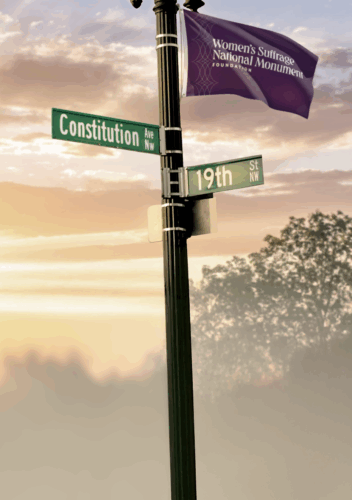 image of 19th and Constitution cross streets